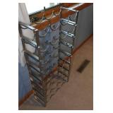 Metal Wine Bottle Rack