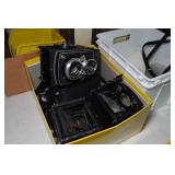 Antique Camera Assortment - Cameras, Flashes, Parts, Manuals