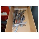 Drawered Organizer wih Contents - Baffles, Straps, Parts