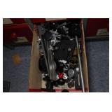 Drawered Organizer wih Contents - Baffles, Straps, Parts