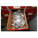 Drawered Organizer with Contents and Shelves - Fittings, Electrical