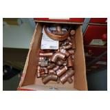 Drawered Organizer with Contents and Shelves - Fittings, Electrical