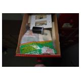 Drawered Organizer with Contents and Shelves - Fittings, Electrical