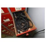 Drawered Organizer with Contents and Shelves - Fittings, Electrical