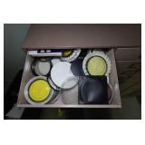 Metal Cabinet with Drawers