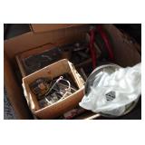 Banquet Table and Contents - Chromegatron, Flashing, Skeleton Keys