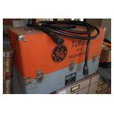 Drawered Cabinet and Contents - Fishing Rod, Tools, Fasteners