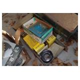 Drawered Cabinet and Contents - Fishing Rod, Tools, Fasteners