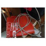 Workstation with Contents - Tool Box, Plastic Tote