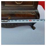 Small Dresser Top Jewelry or Other Cabinet 16" tall