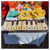 Dolls, Piano Mat, Dr. Suess and Other Toys and Book