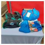 Ozark Trail Cool Weather Sleeping Bag, Minnesota Lottery Duffel Bag