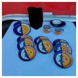 Sun and Moon Plates & Coffee Cups