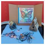 Bird Houses, Large Butterfly Coloring Book, Butterfly Lights