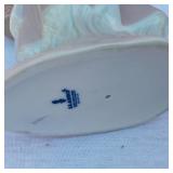 LLADRO # 4501 Figurine of a Woman Holding a Basket approximately 11 inches tall, porcelain collectible