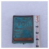 Top Cigarette Tobacco Roller - Vintage Tobacco Rolling Machine