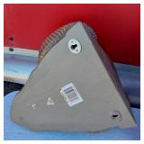 Home Interiors Mirror Sconce and Two Ram Head Wall Decor