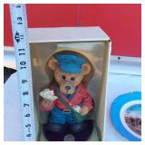 Classic Treasures Mailman Bear and Minnesota, South Dakota, Ireland Collector Plates