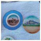 Classic Treasures Mailman Bear and Minnesota, South Dakota, Ireland Collector Plates