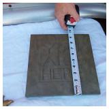 Large Lot of Various Home Decor Pieces Incl. Garden Flag, Wall Sconces and More