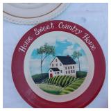 Variety of Collectible and Souvenir Plates Including Las Vegas, Montana, Arizona and More