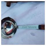 Stonewear Bean Pot, Silverwear and other items