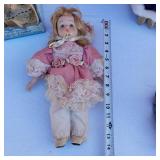 Lot of 4 Porcelain Dolls - 2 Musical