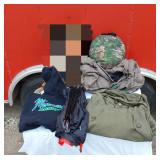 Minnesota Archery Size M Sweatshirt, Pop Up Canopy, Poncho