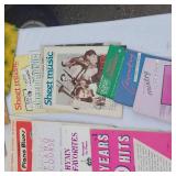 Lot of Various Sheet Music and Song Books
