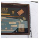 Golf Displays with Replica Vintage Golf Clubs and Balls