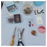 White W445 Sewing Machine and Sewing Supplies