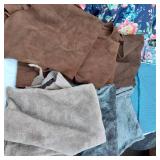 Lot of Various Materials for Sewing