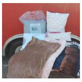 Lot of Blankets and Pillows