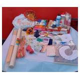 Quilt as you Go Frame, Beading Supplies, Glue Gun and Other Crafting Supplies