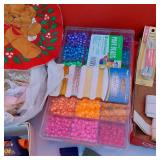 Quilt as you Go Frame, Beading Supplies, Glue Gun and Other Crafting Supplies