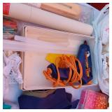 Quilt as you Go Frame, Beading Supplies, Glue Gun and Other Crafting Supplies