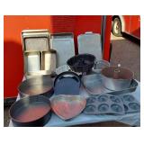 Bread Pans, Cake Panks, Cookie Sheets and Other Baking Utensils