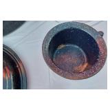 Water Bath Canner, Funnels, Vintage Ball Jar