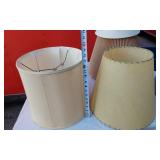 Lot of a Variety of Lamp Shades