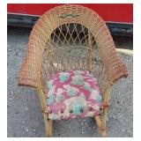 Wicker Doll Chair