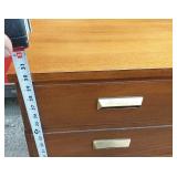 Sewing Machine Table with Sewing Machine and Supplies