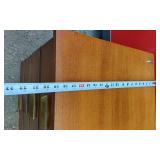 Sewing Machine Table with Sewing Machine and Supplies