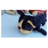 Vintage Stuffed Toys - Monkey, Clown, Bear, Dog