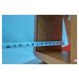 Wooden Display Shelves/Boxes - 7" Deep, 10" tall