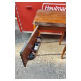 Montgomery Ward Sewing Machine in Cabinet