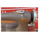 Montgomery Ward Sewing Machine in Cabinet