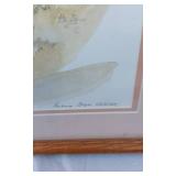 Lot of 3 Limited Edition Signed Barbara Boyer Untiedt Framed Art: Monday Morning, Hollyhock Dolls, Dandelion Time