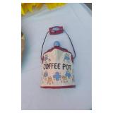 Wicker Cornucopia, Faux Sunflowers and Other Decor