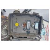 Muskie Fishing Guide, Camo Material, Older Game Camera, Soft Side Cooler with Cups