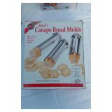 New in Package Potato Ricer, Canape Bread Molds, Baby Cakes, Nicer Dicer Plus